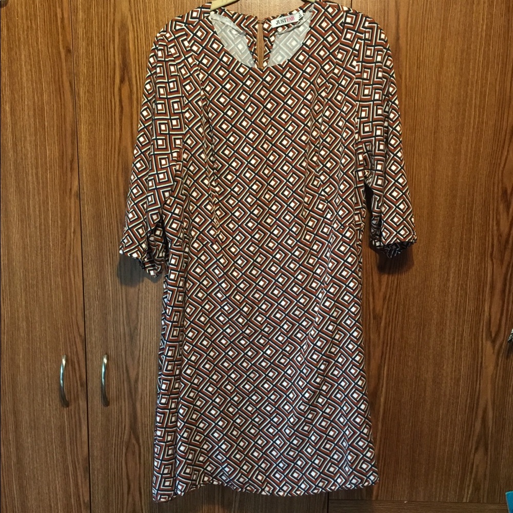 JustFab dress  size 1X